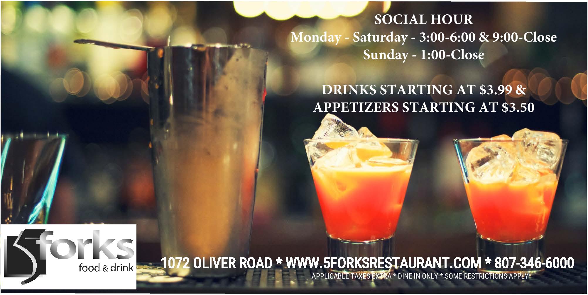 5 Forks Restaurant Casually Premium